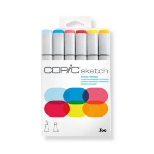 C21075661 - Rotulador Copic Sketch 6 Colores Set Pasteles Pálidos
