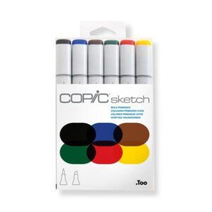C21075662 - Rotulador Copic Sketch 5 Colores Multilínea SP Set Dibujo Grises