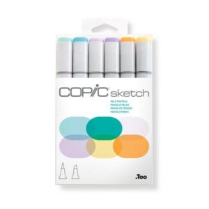 C21075667 - Rotulador Copic Sketch 6 Colores Set Tonos Secundarios