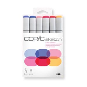 C21075669 - Rotulador Copic Sketch 6 Colores Set Perfecto Primarios
