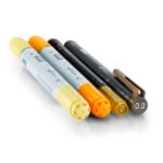 Rotulador Copic Ciao Doble Punta Estuche De Dibujo Amarillo 2 Ciao + 1 Multiliner + 1 Glitter - Imagen 4