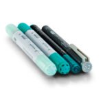 Rotulador Copic Ciao Doble Punta Estuche De Dibujo Turquesa 2 Ciao + 1 Multiliner + 1 Glitter - Imagen 4