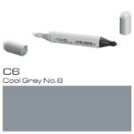 Rotulador Copic Clásico Doble Punta C-6 Gris Frío No.6