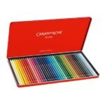 Lápices de Colores Caran d'Ache Pablo Caja Metálica 40 Lápices