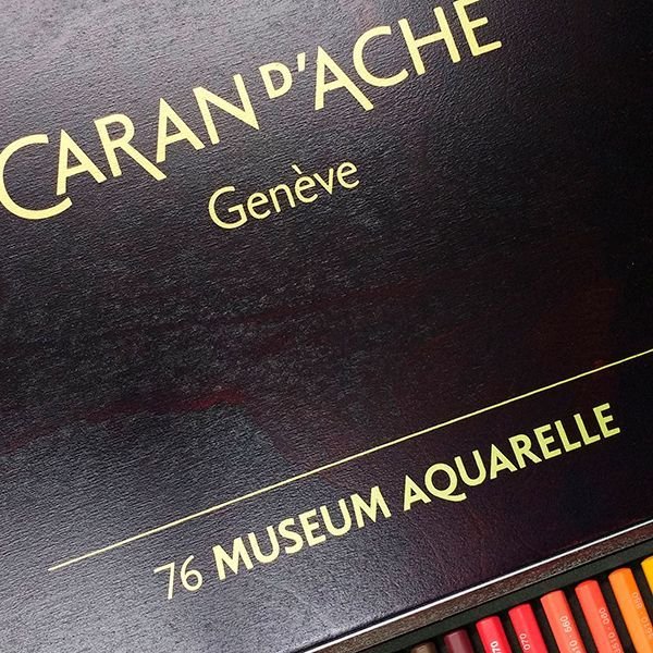 Caran-D-Ache-Museum20Aquarelle-Acuarela-Caja-Madera-76-Colores-1.Jpg Caja De Madera Lápiz Acuarela Museum Aquarelle 76 Colores De Caran D'Ache - Imagen 2