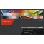 Lápiz Pastel Caran d'Ache Caja 76 Lápiz + 1 lápiz grafito1 lápiz carbón De Caran d'Ache