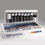 Set de Pinturas Acrílicas Golden Open Acrilycs Paisaje