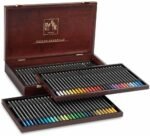 Caja de Madera Lápiz Acuarela Museum Aquarelle 76 Colores De Caran d'Ache