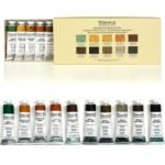 Set de Pintura Óleo Williamsburg Paleta Básica II 6 tubos 37ml + blanco 150ml