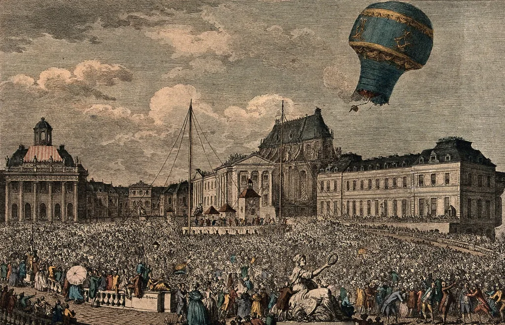 The Montgolfier Brothers and Their Wonderful Balloon - Canson: Un viaje histórico entre papel y arte, desde 1557