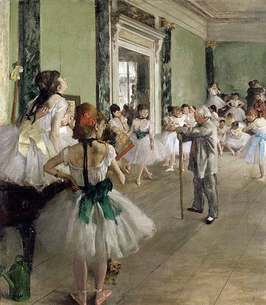 CLASE DE DANZA 1875 EDGAR DEGAS - Edgar Degas, la obsesión de un artista por el movimiento