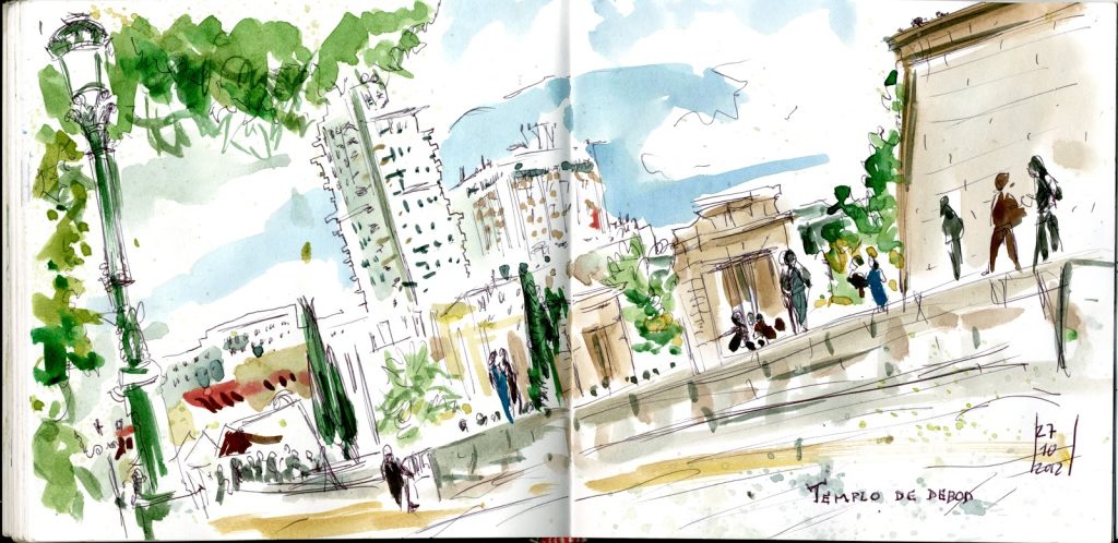Urban Sketchers Madrid 1 - Urban Sketchers: El arte de capturar la vida urbana en cuadernos de dibujo