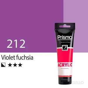 Casstillo Pintura Acrilica Dalbe Prismo 120Ml 212 Viol Fuchsia