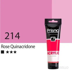 Casstillo Pintura Acrilica Dalbe Prismo 120Ml 214 Rosa Quina