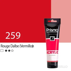 Casstillo Pintura Acrilica Dalbe Prismo 120Ml 259 Rojo Dalbe V