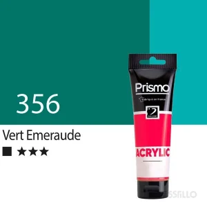 Casstillo Pintura Acrilica Dalbe Prismo 120Ml 356 Verde Esmeralda