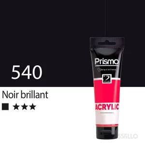 Casstillo Pintura Acrilica Dalbe Prismo 120Ml 540 Negro Brillante