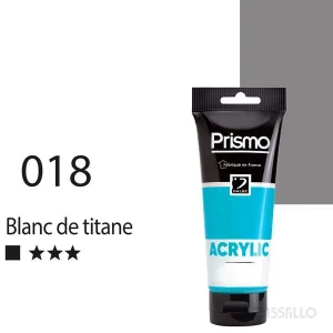 Casstillo Pintura Acrilica Prismo 200Ml 018 Blanco Titanio