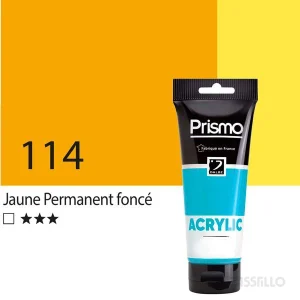 Casstillo Pintura Acrilica Prismo 200Ml 114 Amarillo Perm Osc