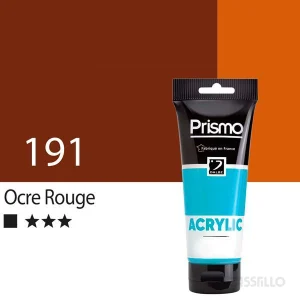 Casstillo Pintura Acrilica Prismo 200Ml 191 Ocre Rojo