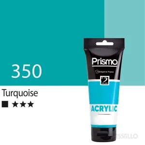 Casstillo Pintura Acrilica Prismo 200Ml 350 Turquesa