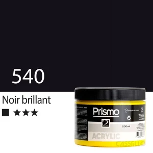 Casstillo Pintura Acrilica Prismo 500Ml 540 Negro Brillante