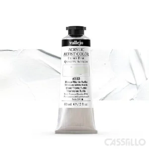 Casstillo Acrilico Vallejo Artist 303 58 Ml Blanco Titanio Rutilo