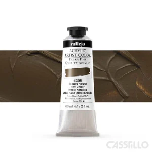 Casstillo Acrilico Vallejo Artist 308 58 Ml Sombra Natural