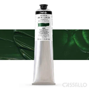 Casstillo Acrilico Vallejo Artist 408 200 Ml Verde Vejiga Tono