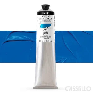Casstillo Acrilico Vallejo Artist 416 200 Ml Azul Cyanprimario Cyan Bluepr