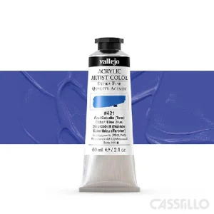 Casstillo Acrilico Vallejo Artist 421 58 Ml Azul Cobalto