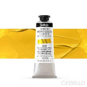 Casstillo Acrilico Vallejo Artist 422 58 Ml Amarillo Cobalto Tono