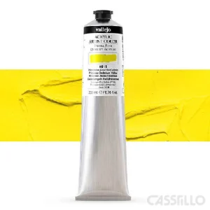 Casstillo Acrilico Vallejo Artist 515 200 Ml Primorosa Amarillo Cadmio