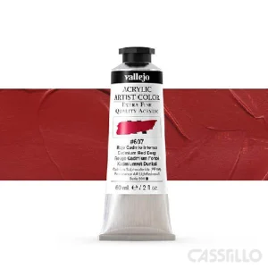 Casstillo Acrilico Vallejo Artist 607 58 Ml Cadmio Rojo Intenso