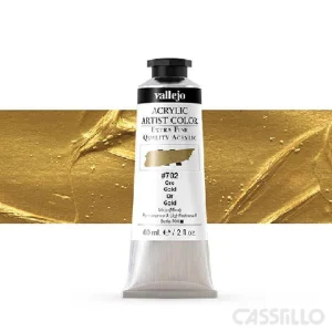 Casstillo Acrilico Vallejo Artist 702 58 Ml Oro
