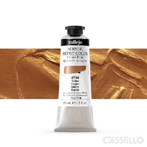 Casstillo Acrilico Vallejo Artist 704 58 Ml Cobre Iridiscente
