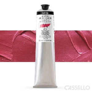 Casstillo Acrilico Vallejo Artist 713 200 Ml Rojo Iridiscente