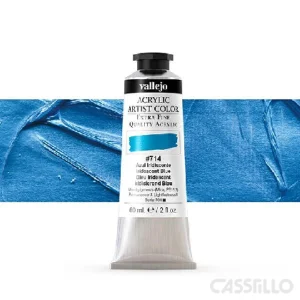 Casstillo Acrilico Vallejo Artist 714 58 Ml Azul Iridiscente
