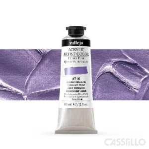 Casstillo Acrilico Vallejo Artist 716 58 Ml Violeta Iridiscente