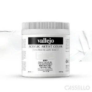 casstillo Acrilico vallejo artist n 303 500 ml blanco titanio rutilo - Vallejo Gesso Blanco Calidad Artist 500 ml