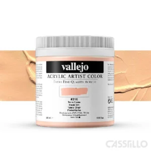 casstillo Acrilico vallejo artist n 316 500 ml tono carne flesh tint - Vallejo Gesso Blanco Calidad Artist 500 ml