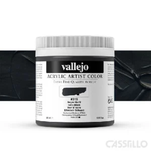 Casstillo Acrilico Vallejo Artist N 319 500 Ml Negro Marfil