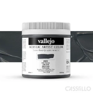 casstillo Acrilico vallejo artist n 321 500 ml gris oscuro - Vallejo Gesso Blanco Calidad Artist 500 ml