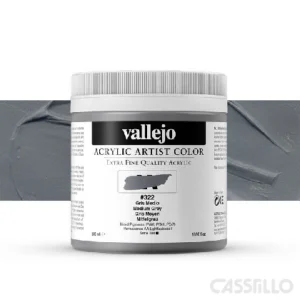 casstillo Acrilico vallejo artist n 322 500 ml gris medio - Vallejo Gesso Blanco Calidad Artist 500 ml