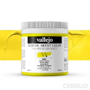 casstillo Acrilico vallejo artist n 401 500 ml amarillo hansa hansa yellow - Vallejo Gesso Blanco Calidad Artist 500 ml