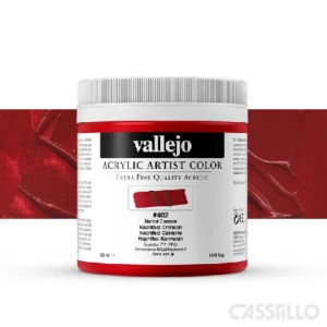 casstillo Acrilico vallejo artist n 402 500 ml naftol carmin - Vallejo Gesso Blanco Calidad Artist 500 ml