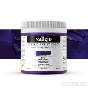 Casstillo Acrilico Vallejo Artist N 413 500 Ml Violeta Ultramar Ultramarine Vio