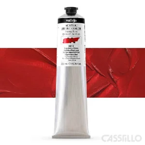 Casstillo Acrilico Vallejo Artist N 419 200 Ml Rojo Naftol Palido