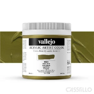 Casstillo Acrilico Vallejo Artist N 423 500 Ml Verde Oliva Olive Green