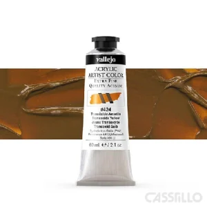 Casstillo Acrilico Vallejo Artist N 424 58 Ml Transoxido Amarillo